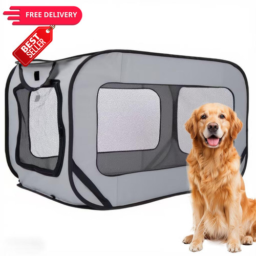 Inch foldable dog - foldable, kennel