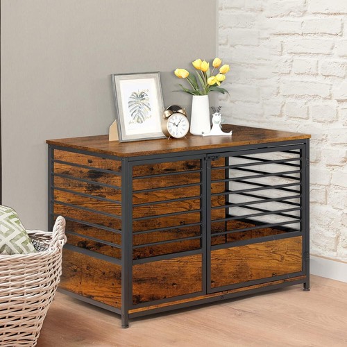 Large dog crate furniture - dog,