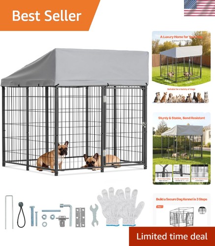 Heavy duty dog - kennel, 3.67