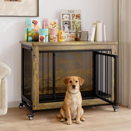 Large dog crate wooden - dog,