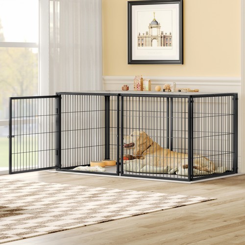 Large dog crate metal - 63.7, in