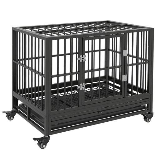 Heavy duty dog crate metal - heavy,