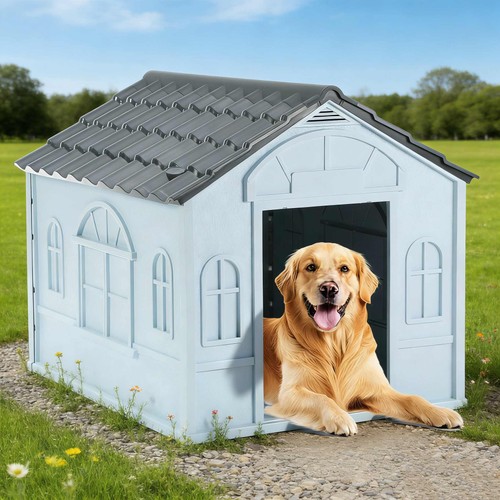 Outdoor large dog kennel - outdoor,