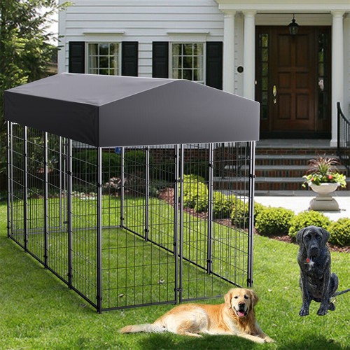 Outdoor large dog kennel - kennel, pet