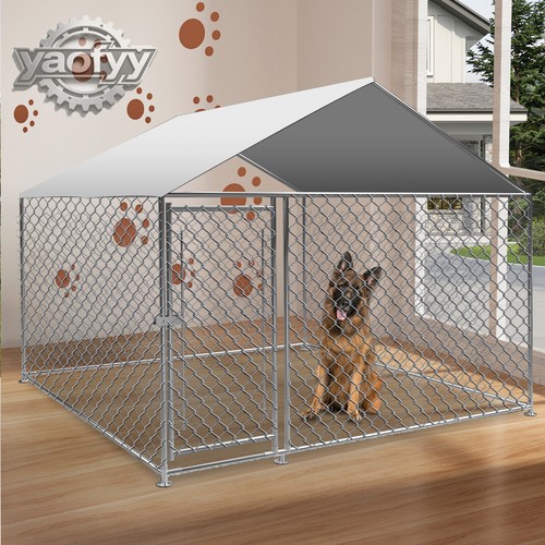 Large outdoor dog kennel heavy - dog,