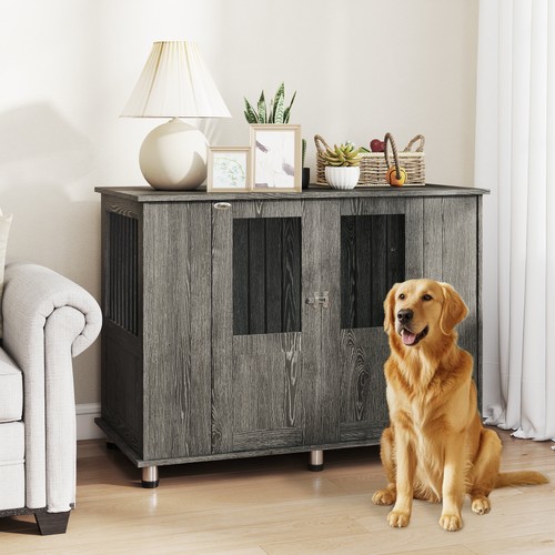 Pawhut dog crate - dog, kennel