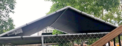 Outdoor dog kennel cover cage - outdoor,