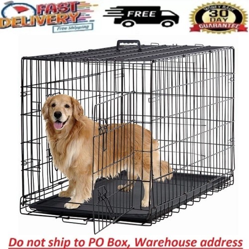 Xxl large dog crate kennel - crate,