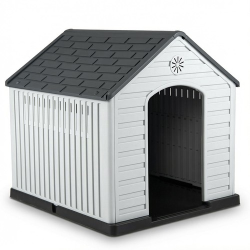 Large plastic dog house indoor - plastic,