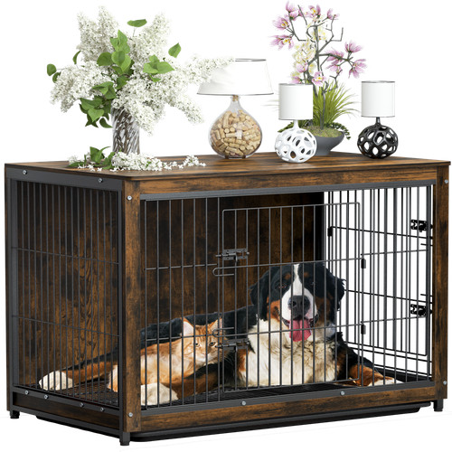 Large dog crate - wooden, kennel