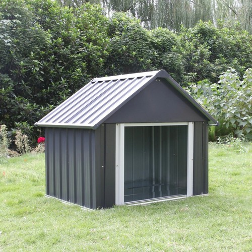 Large metal dog house - metal,