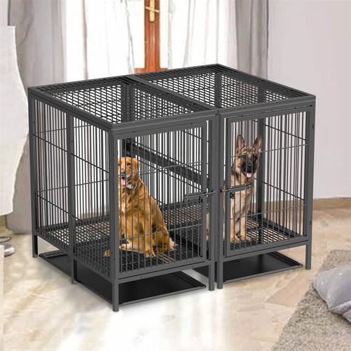 52x40 heavy duty metal dog - 52x40'',