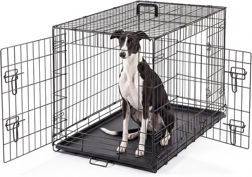 Large dog crate kennel - large,