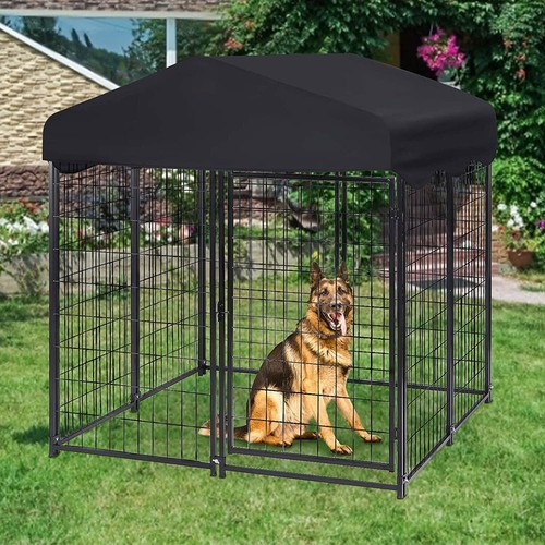 Super large dog kennel pet - super, run