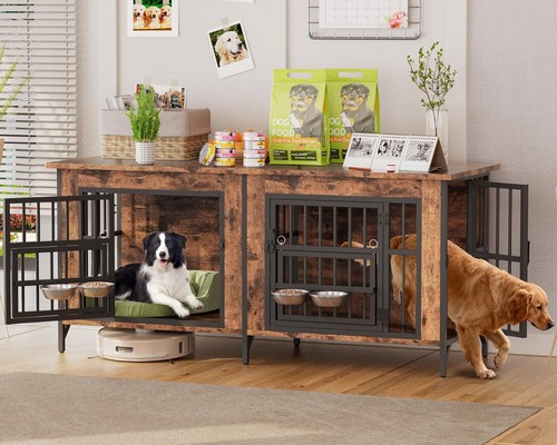 Dog crate furniture - dog,