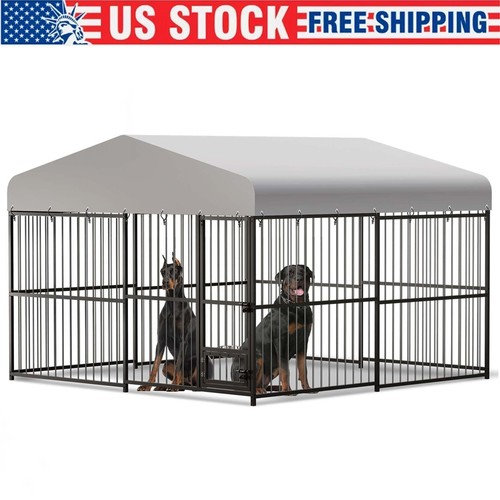 Heavy duty metal dog cage - heavy,