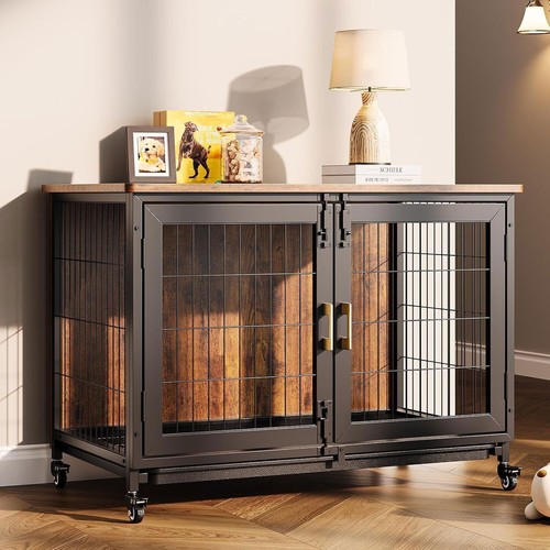 Large heavy duty dog crate - large,
