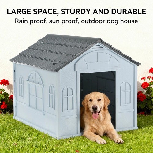 Pawhut weatherproof dog - weatherproof,