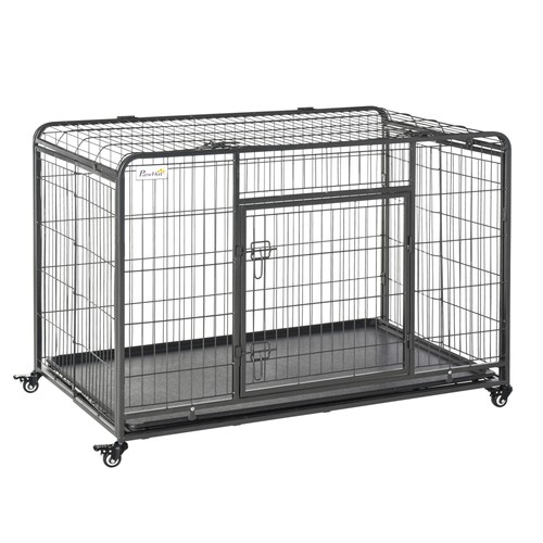 Pawhut 81x125cm metal - pawhut, cage