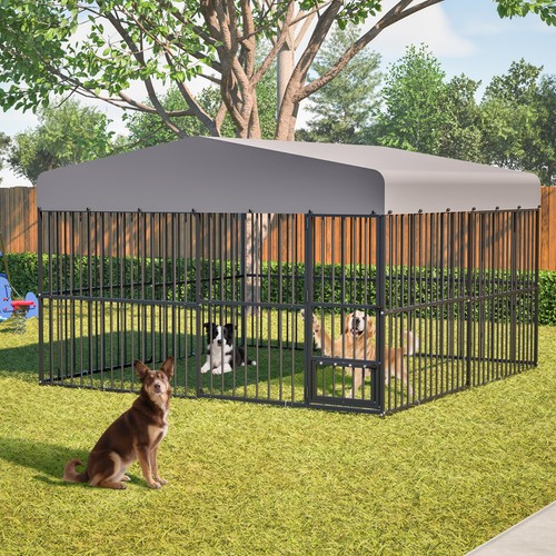 10x10ft outdoor pet dog run - 10x10ft,
