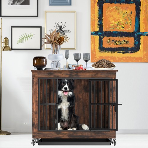 Furniture style wooden dog - furniture,
